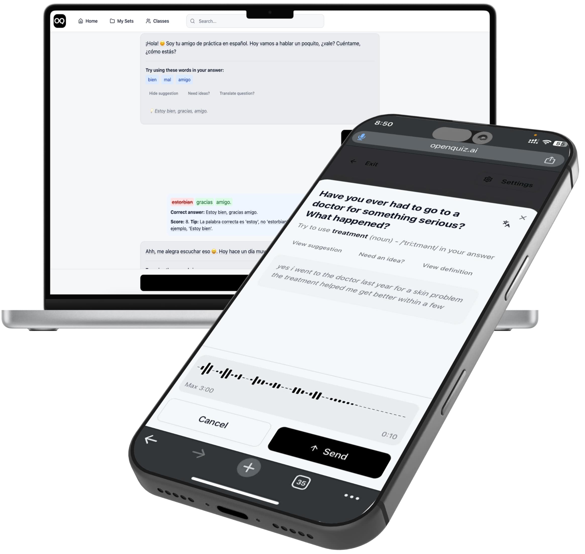 Web học từ vựng miễn phí OpenQuiz